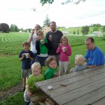 4th of July in Lewisburg Ice cream at the Purple Cow